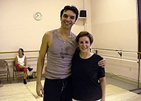 Mimi with Claudio Figuaro, Jun. 15, 2002