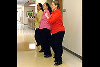 FTE danced in multiple wards for the patients - UNC Children's Hospital - 03/12/11
