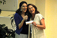 Mary and her mom sing 'Bye Bye Blackbird' for 'EB Chorus' - Carolina Meadows - 7/21/12
