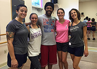At NCRTF with Derick Grant in 2015