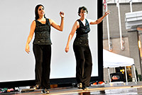 Ca and Robin's duet 'Wink and a Smile' - SPARKcon - 09/17/11